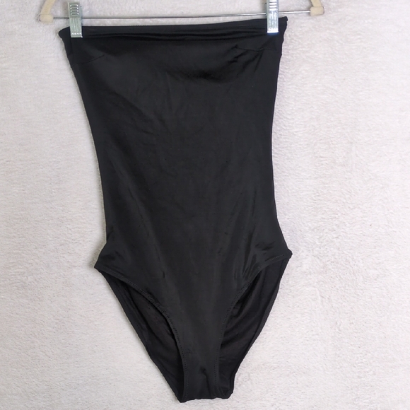 H&M Other - H&M Womens Black Strapless Strappy One Piece Swim Suit Size S